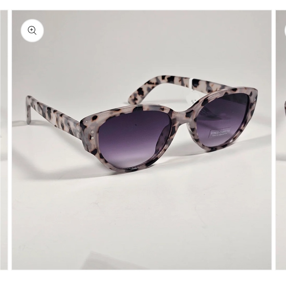 Vince Camuto Cat Eye Sunglasses Gray Tortoise Smoke Gradient Lens